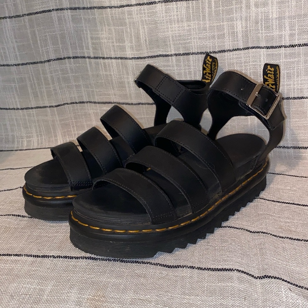 Dr. Martens “Blaire” pretty much straight out of the box- worn once!